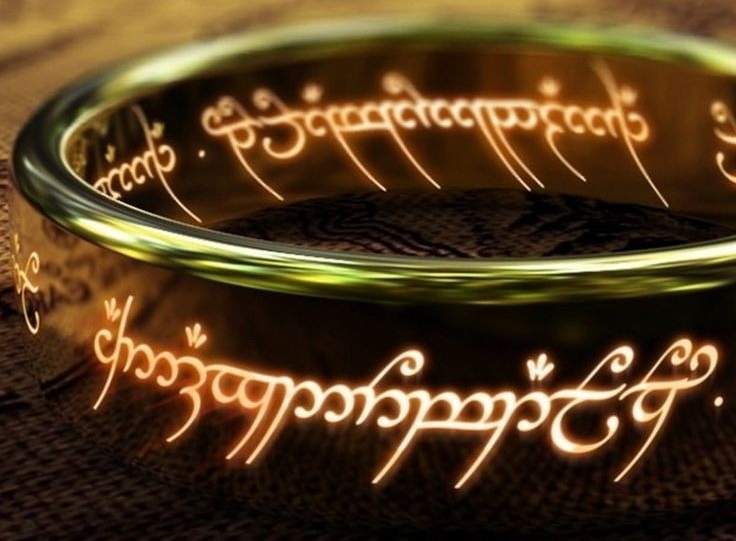 O anel de Sauron, o Um anel